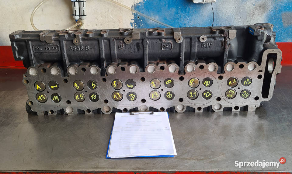 Regeneracja głowicy MAN tgx 440 480 D2676 EURO 6 Warszawa