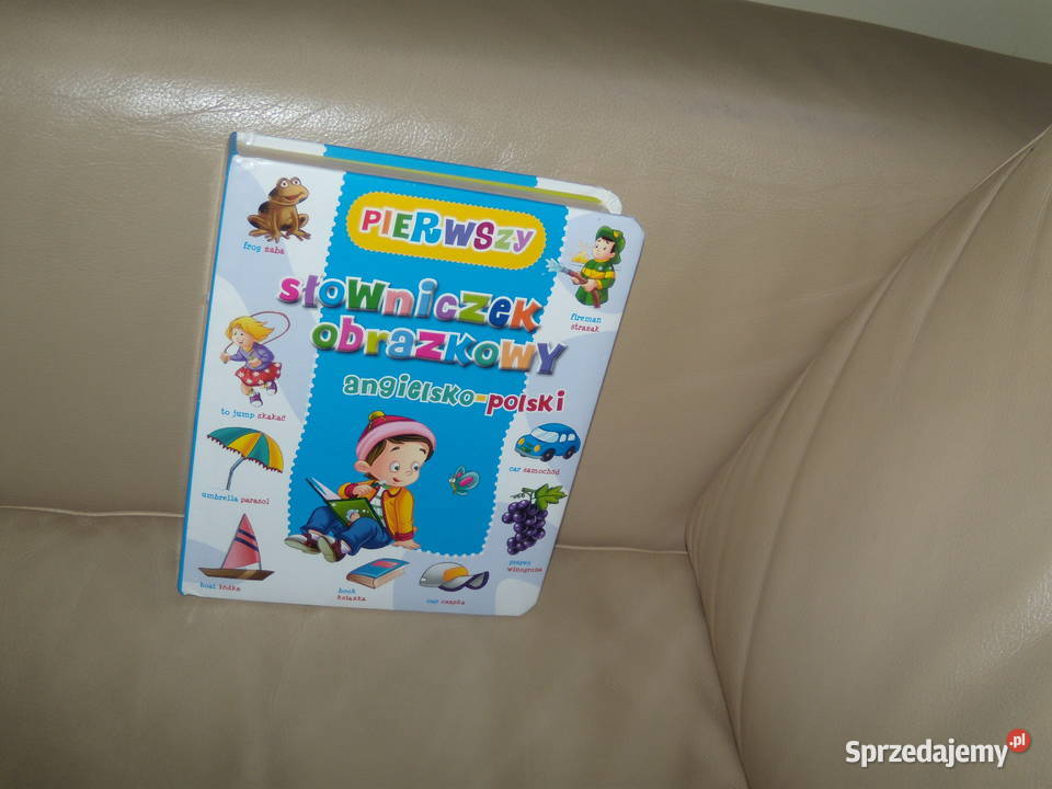 Pierwszy słowniczek obrazkowy angielsko polski mazowieckie Warszawa