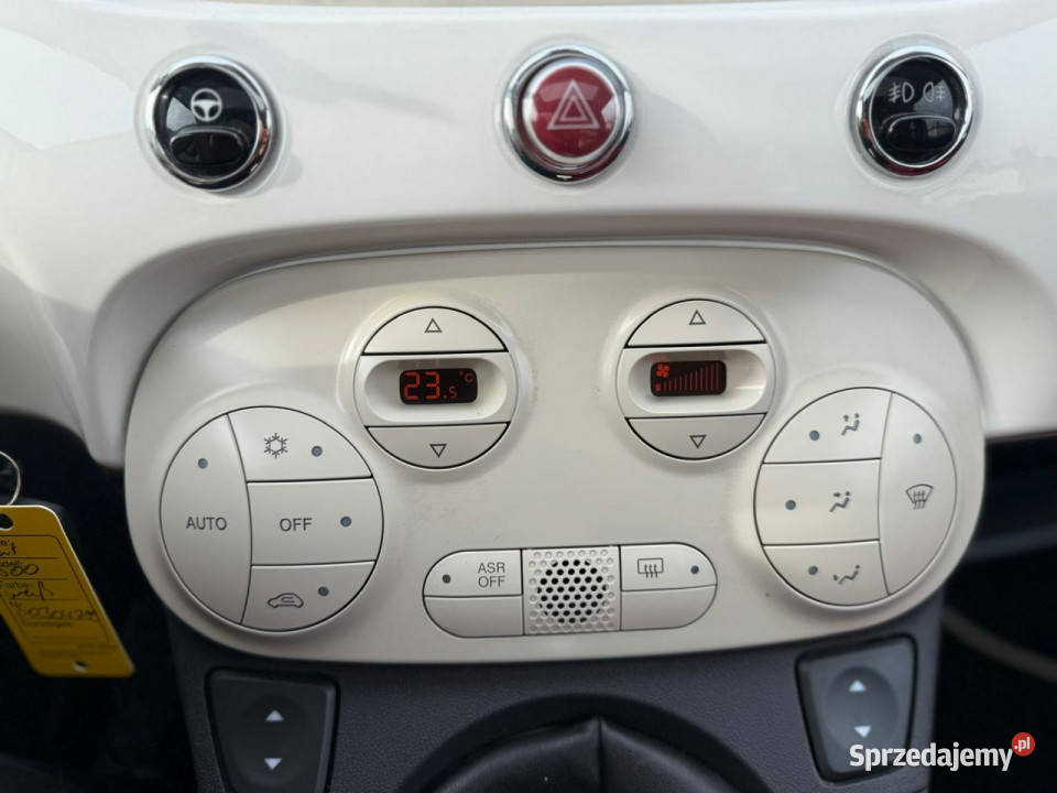 Fiat 500 Bezwypadkowy Super Stan I 2007 bluetooth 500 Rzeszów