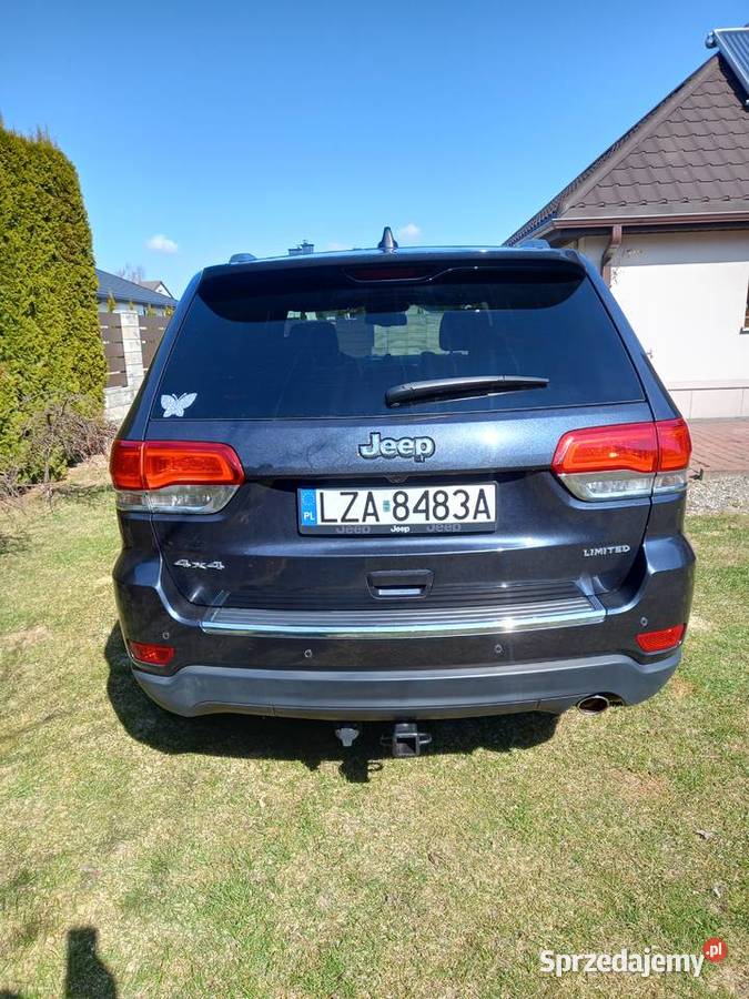Jeep Grand Cherokee wk2 Limited 36 bg 2016 4x4 nieuszkodzony Wólka Panieńska