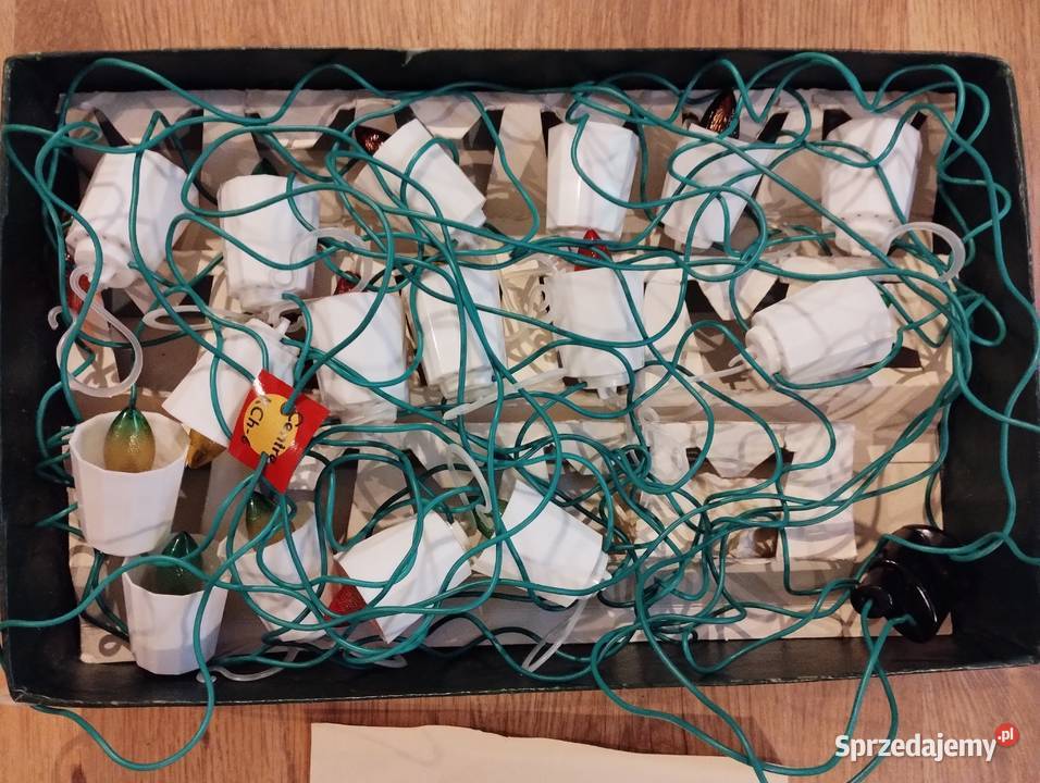 Elektryczny choinkowy komplet oświetleniowy