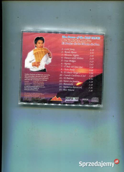 The Power of the Pan Flute Płyta CD zachodniopomorskie Szczecin