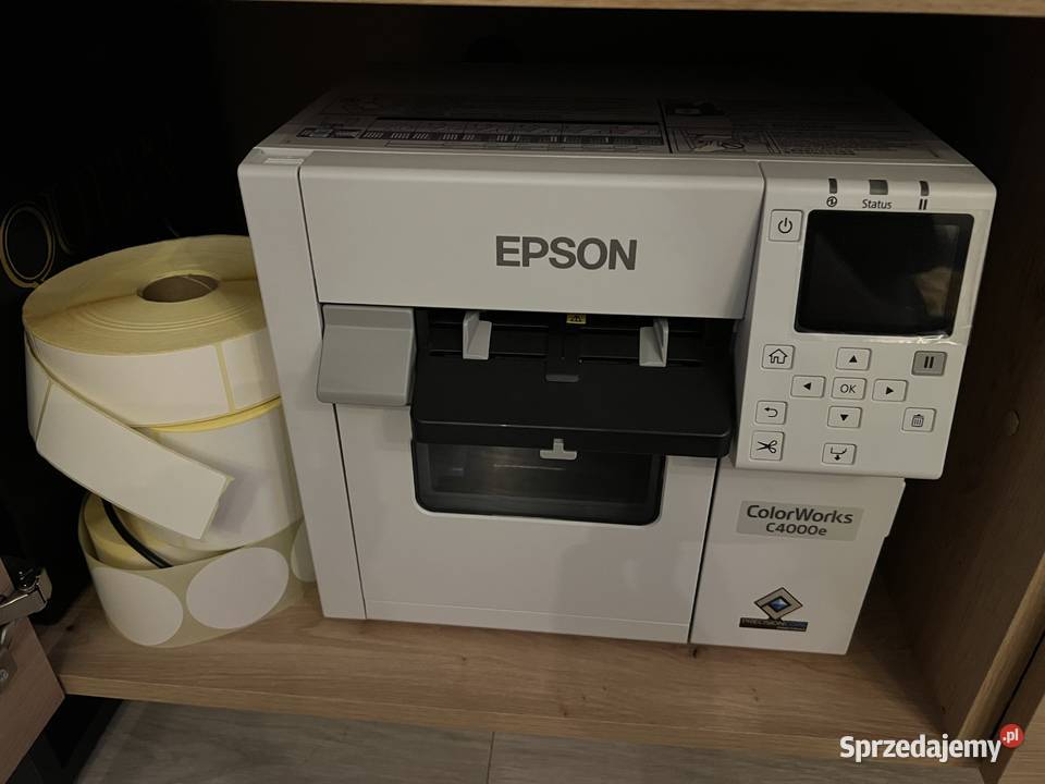 Drukarka epson colorworks c4000e Drukarki i skanery Szczecin
