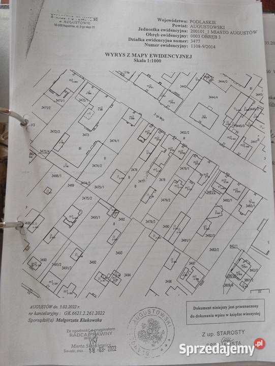 Sprzedam część spadku w nieruchomości Sprzedaż podlaskie Augustów