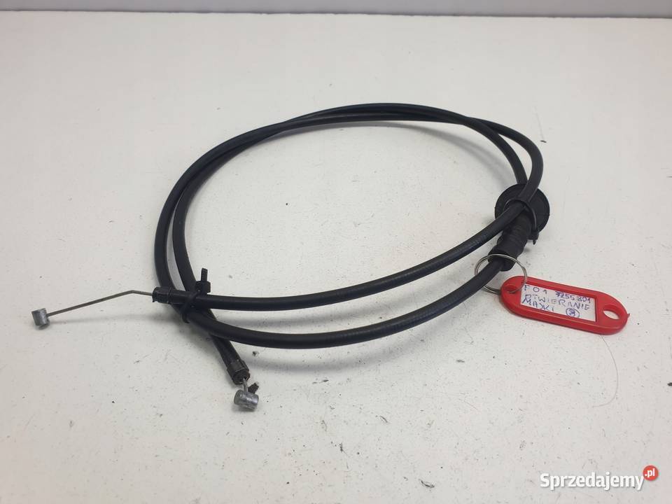 BMW F01 02 LINKA OTWIERANIA MASKI Cięgno 7255801 Janów