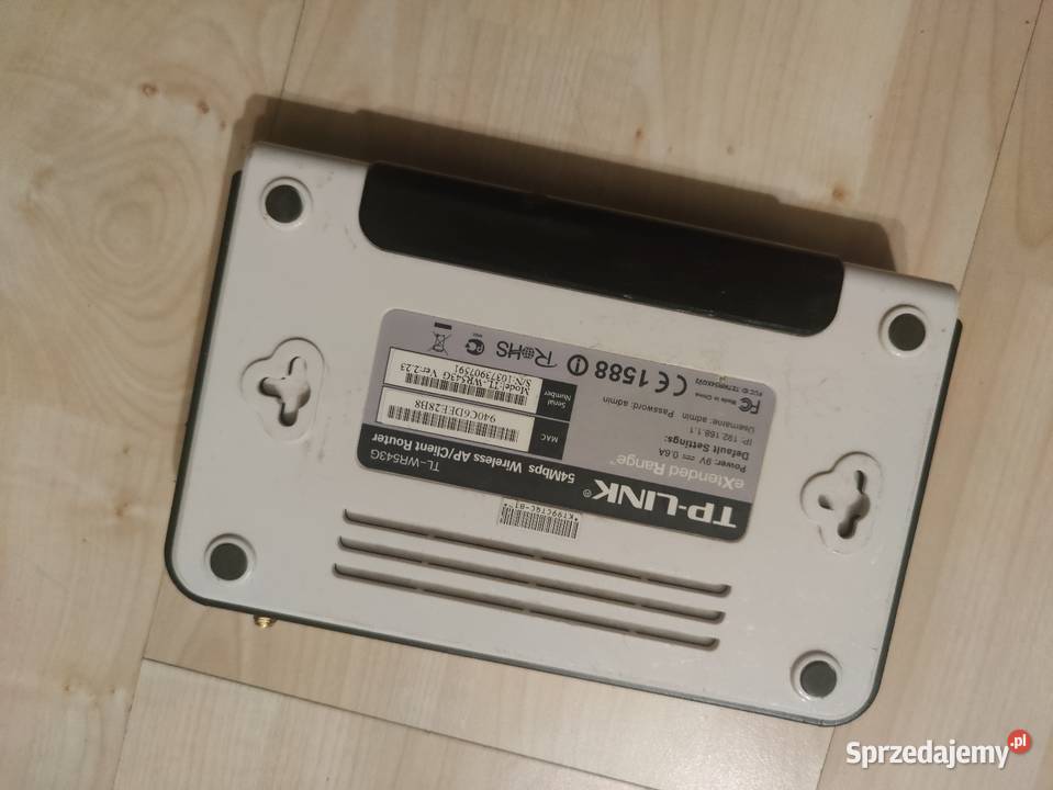 Router Wifi TpLink TLWR543G małopolskie