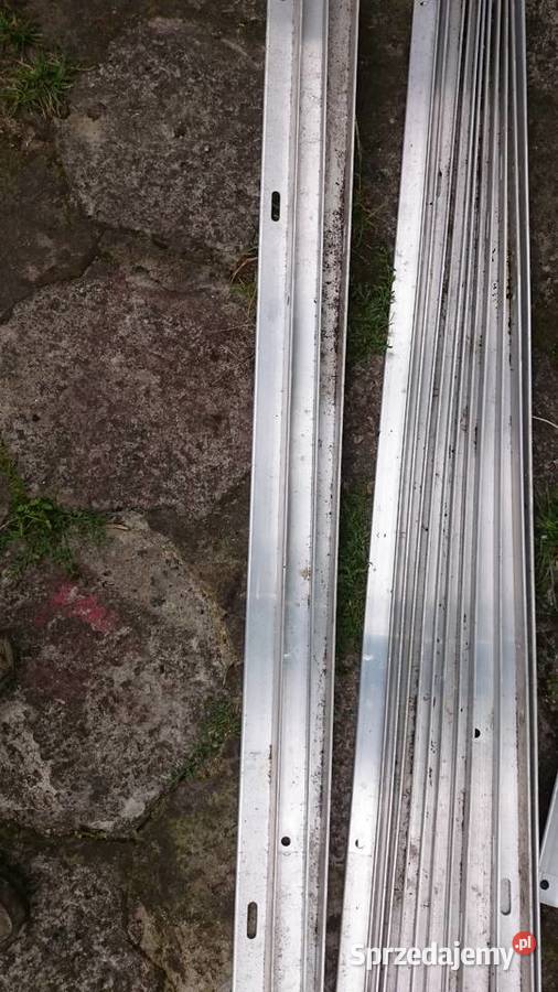 Stelaż pod 10 paneli fotowoltaniki na płaski