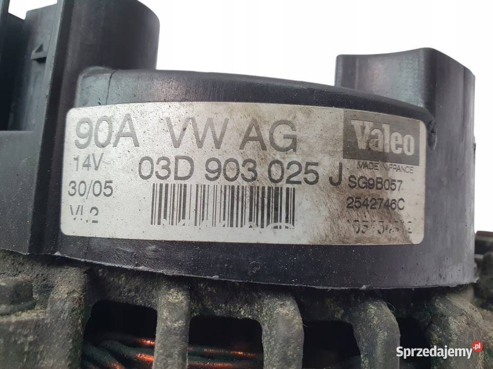 ALTERNATOR VW Polo IV Fox Seat Ibiza IV Fabia II lubelskie Chełm