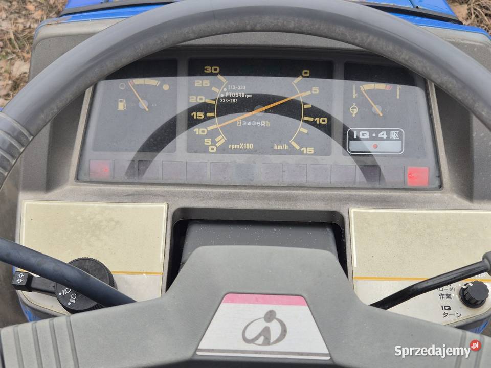 Traktorek ISEKI TG253F 25 44 Wspomaganie Małuszyn