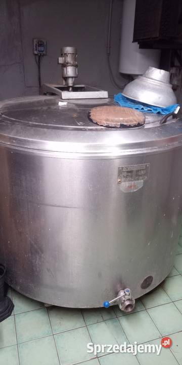Zbiornik na mleko Alfa laval 1000 l Ponikła