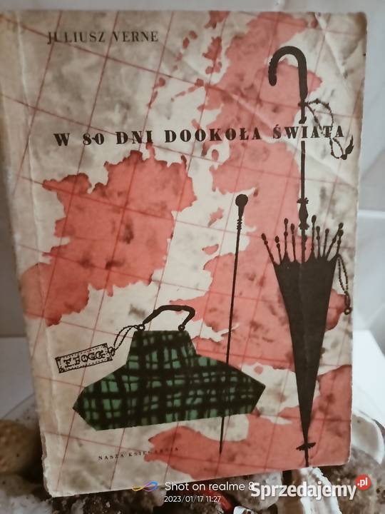 Verne książki Nasza księgarnia 80 dni dookoła literatura piękna - proza zagraniczna mazowieckie Warszawa