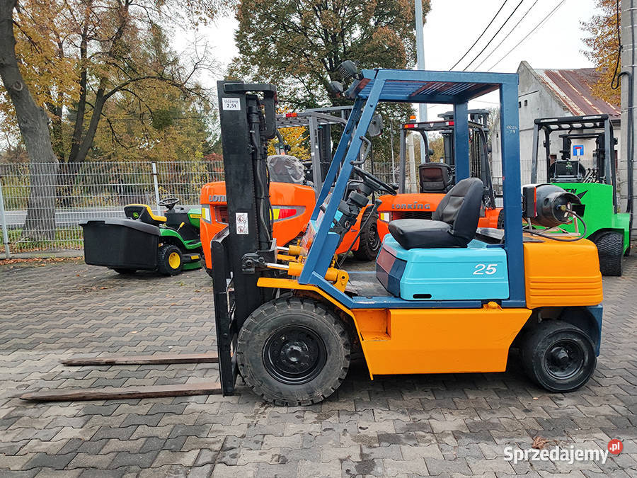 Wózek widłowy gazowy Komatsu FG2511 25 t LPG małopolskie Kęty