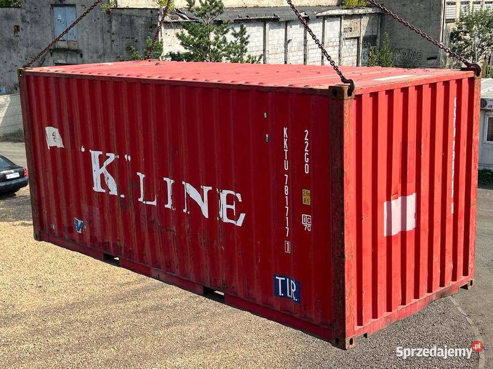 Kontener morski magazynowy 20DV 6 metrowy Łochów