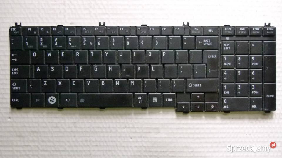 Klawiatura Toshiba Satellite L750D1C1 uszkodzona Zamość