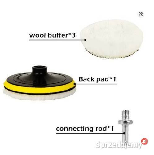 Zestaw 5 elementów do detaillingu rozmiar tarcz Warszawa