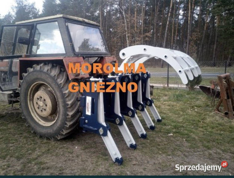 Grabie do lasu zgrabiarka do gałęzi brona leśna