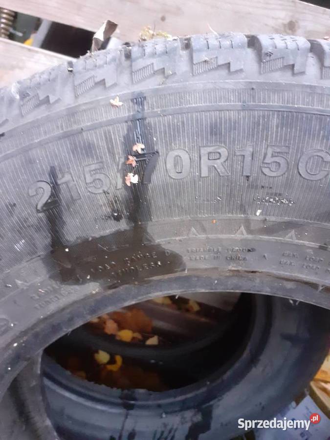Opony zimowe pojedynki 15 C Świecie sprzedam