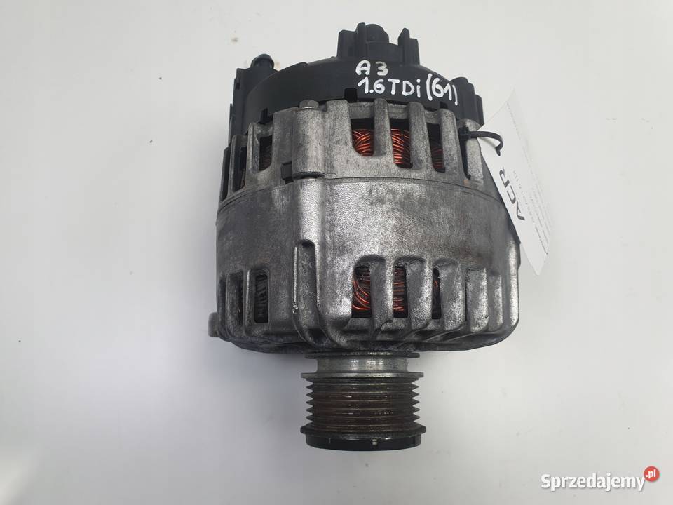 Audi A3 II 8P 16 TDI ALTERNATOR 03L903023A valeo lubelskie Janów