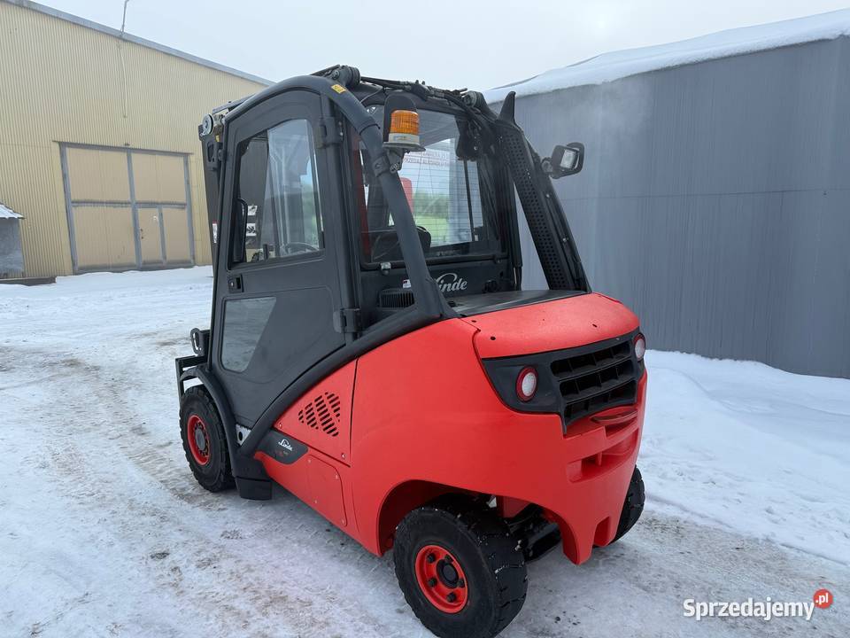 Wózek widłowy LINDE H30D widlak triplex DIESEL małopolskie Brzeźnica
