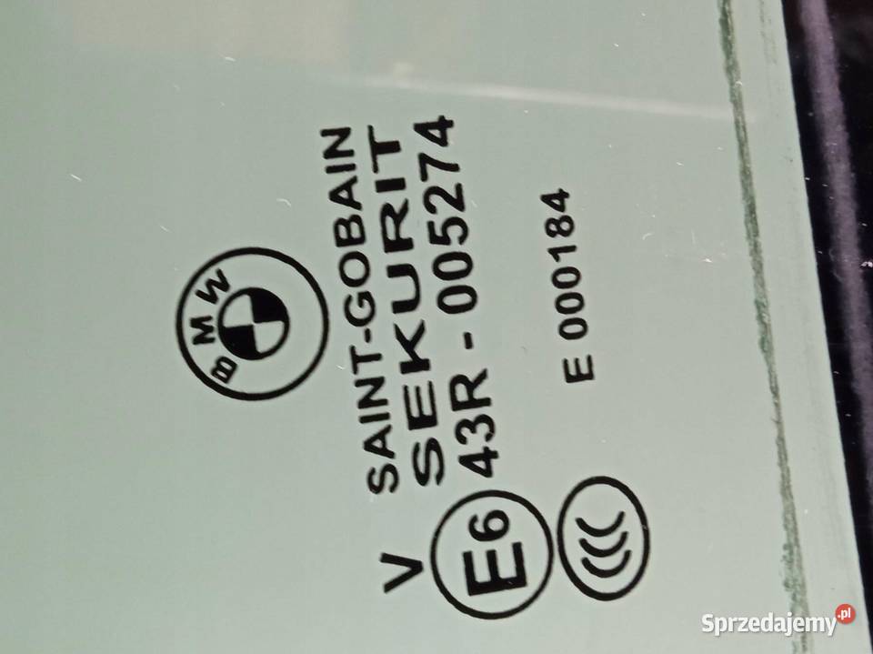 SZYBA DRZWI LEWY TYŁ Bmw Seria 6 III 20122018 świętokrzyskie