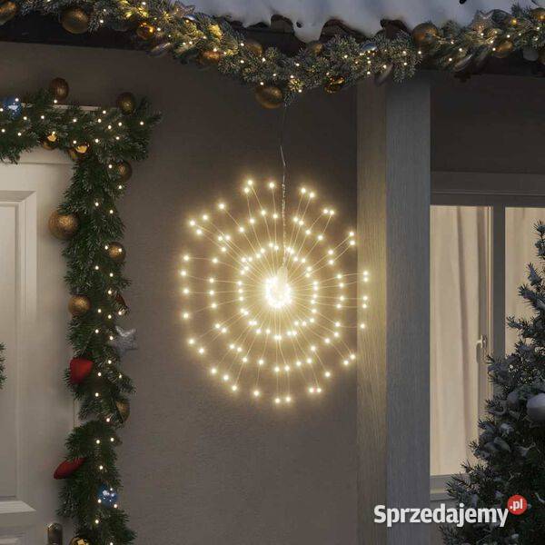 vidaXL Ozdoby świąteczne ze 140 lampkami LED 4