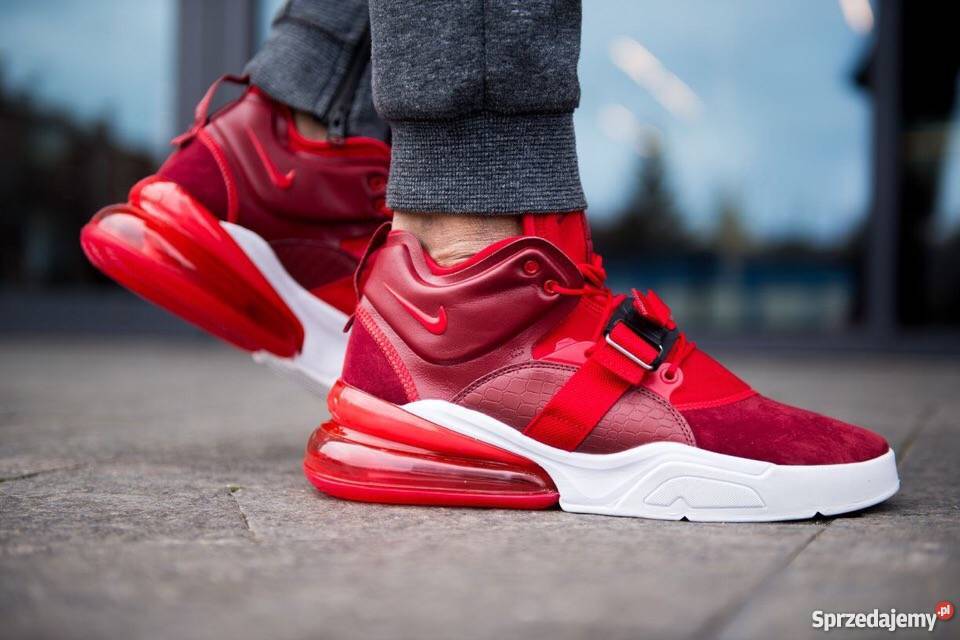 nike air force 270 red