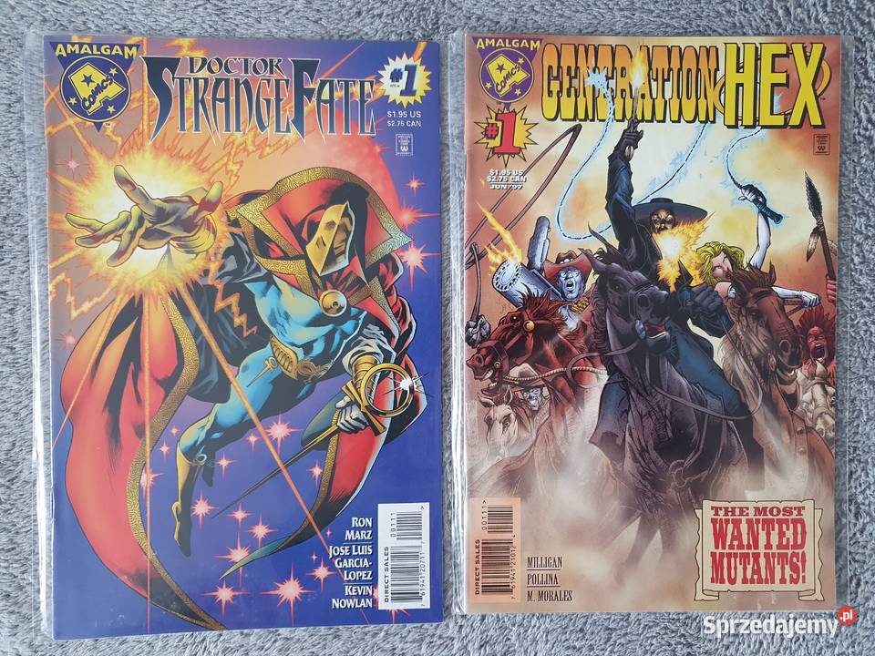 Amalgam Comics zestaw 13 komiksów USA Marvel DC Gdynia