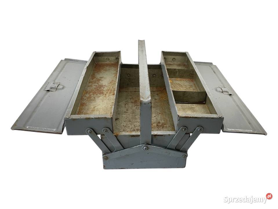 Stara metalowa skrzynka na narzędzia małopolskie sprzedam