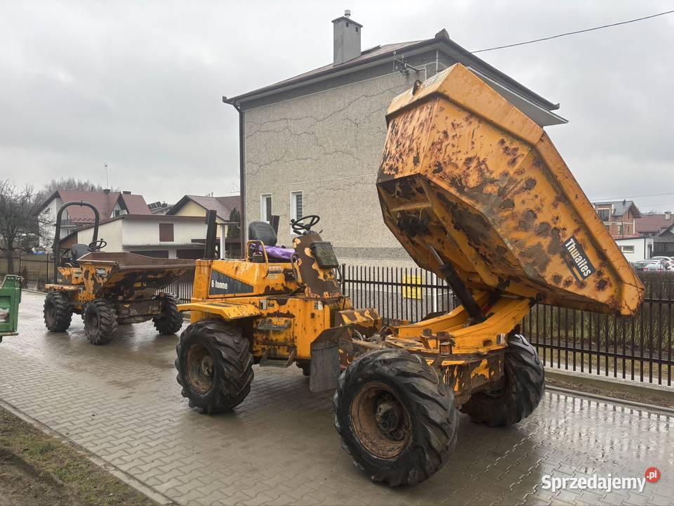 Wozidło budowlane thwaites 6t ton 2015 ton 6000 Rok produkcji 2015 Ropczyce