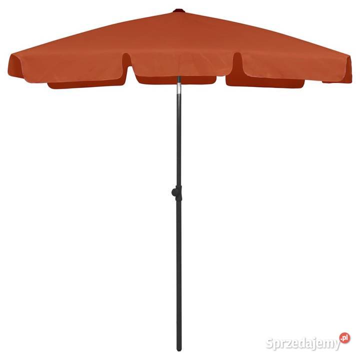 vidaXL Parasol plażowy terakota 180x120 Meble ogrodowe Warszawa