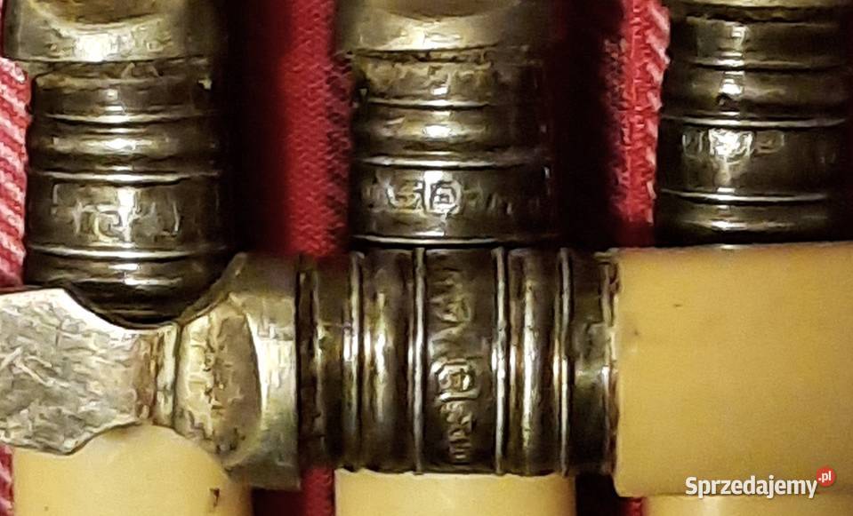 Stare Sztućce Sygnowane Grawerowane Gliwice