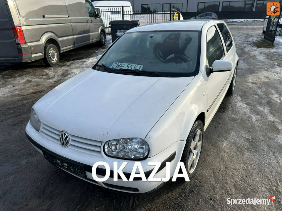 Volkswagen Golf 19 TDI uszkodzony silnik opłaty uszkodzony Golf Wejherowo