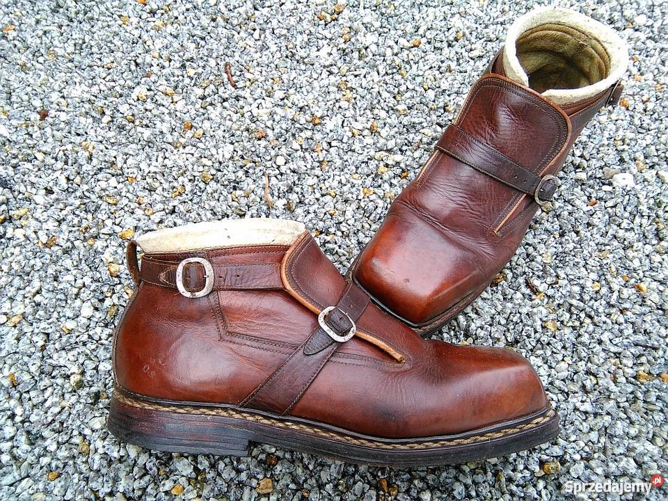 Stare buty narciarskie 1930 Szklarska Poręba