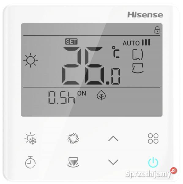 Hisense HYXEVC01 sterownik przewodowy do pomp Pozostałe Łódź