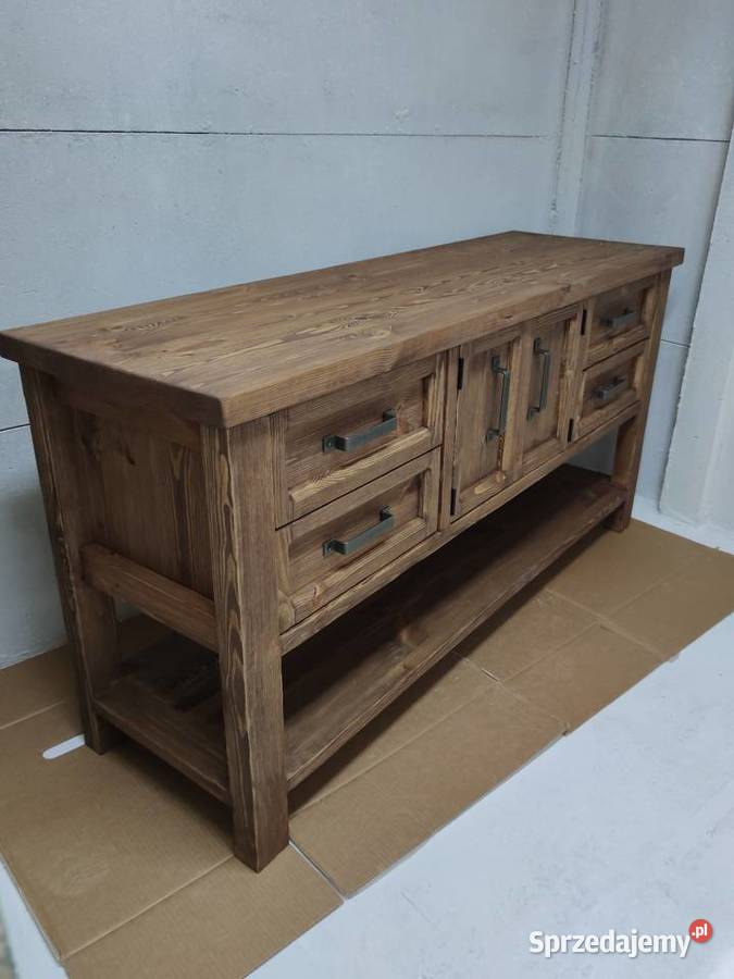 Komoda drewniana rustykalna pod umywalkę łódzkie Zduńska Wola