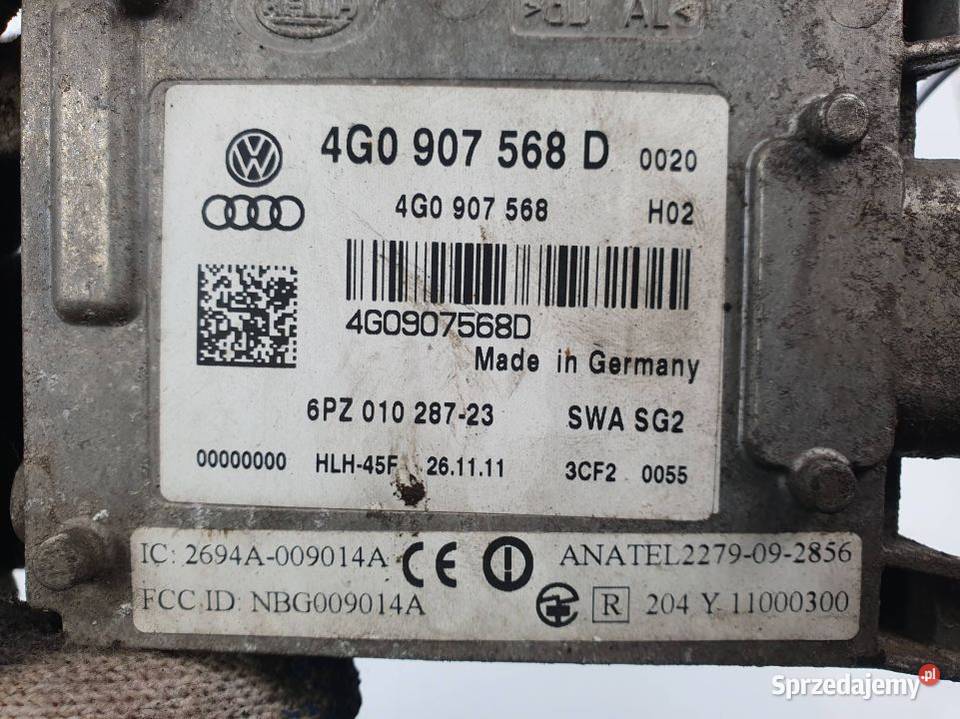 RADAR AUDI A6 C7 4G0907568D kujawsko-pomorskie Lipno