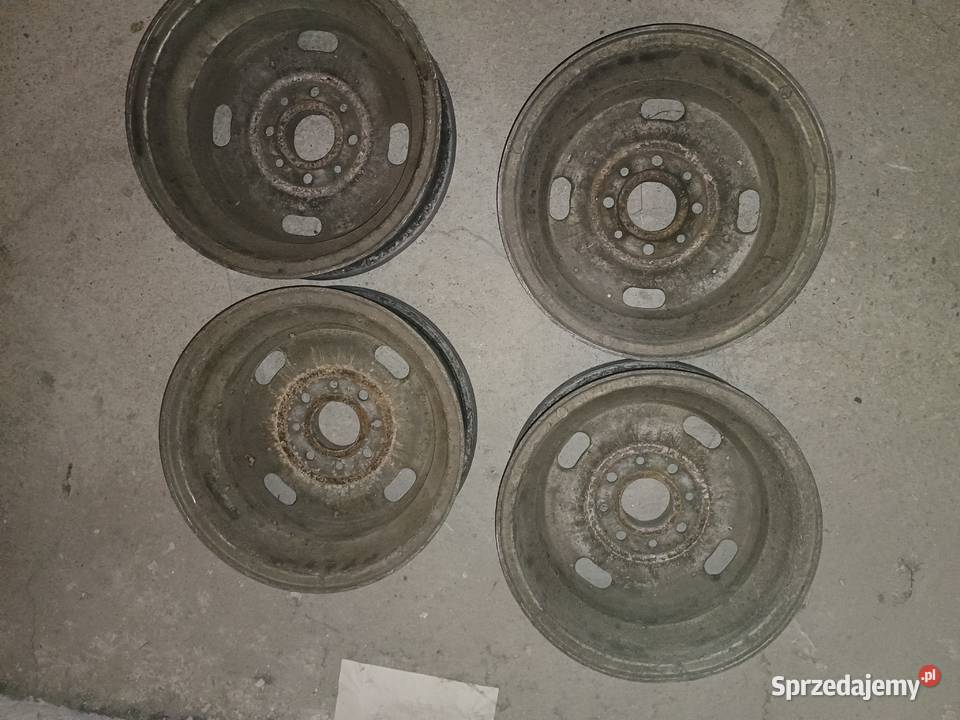 Alufelgi fiat 126p r12 felgi orginał 8