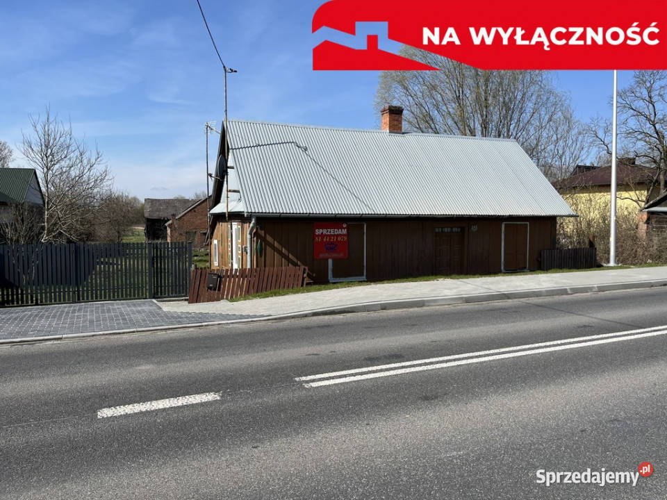 Drewniany dom na działce w Świeciechowie Dużym Liczba pokoi 1 Świeciechów Duży sprzedam