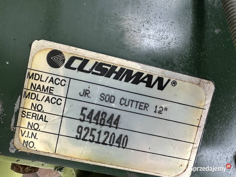 Ryan Cushman JR 12 18 Wycinarka Darni 2 Noże 30 dolnośląskie Milicz