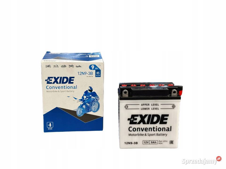 Akumulator EXIDE 12V 9Ah 85A P 12N93B dolnośląskie Jelcz-Laskowice