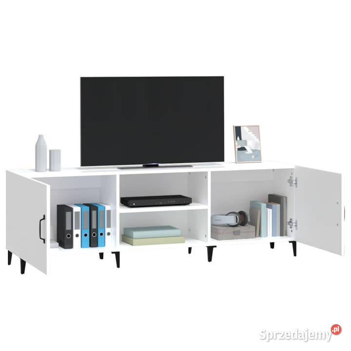 Szafka pod TV biała 150x30x50 materiał mazowieckie Warszawa