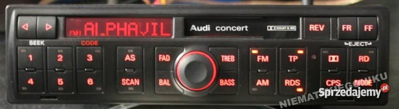 Audi concert radio do Audi A2 A3 A4 A6 A8 TT Jarocin