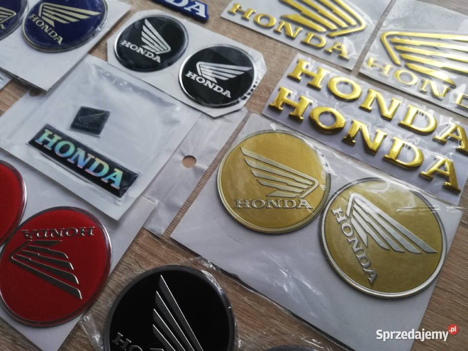 Logo HONDA Emblemat 3D Bak Kufry CBF CBR VFR Poznań