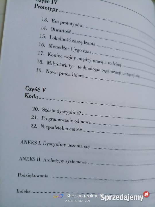 Piąta dyscyplina teoria i praktyka organizacji miękka Warszawa