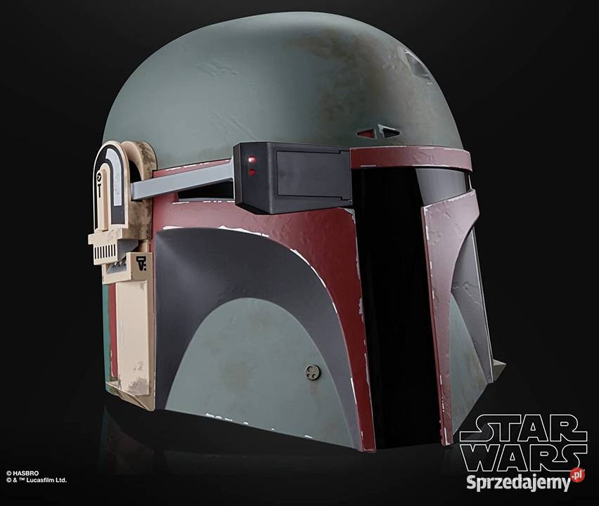 Hełm BOBA FETT Mandalorian STAR WARS BLACK Mogilany