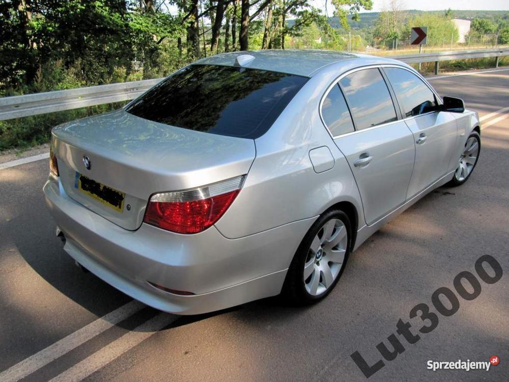 BMW E60 525d Anglik elektryczne lusterka