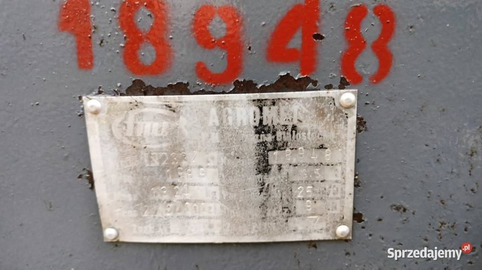 Rozrzutnik obornika jednoosiowy czarna Łuków