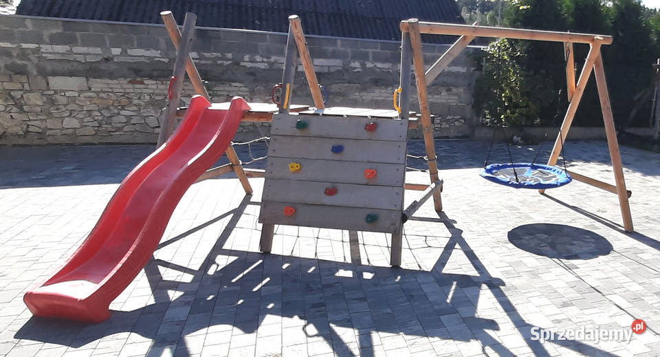 Plac Zabaw do Ogrodu SPIDER PLUS Huśtawka