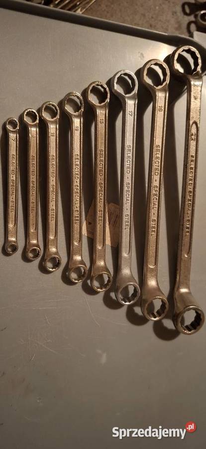 Klucze oczkowe odgięte Selected Special Steel