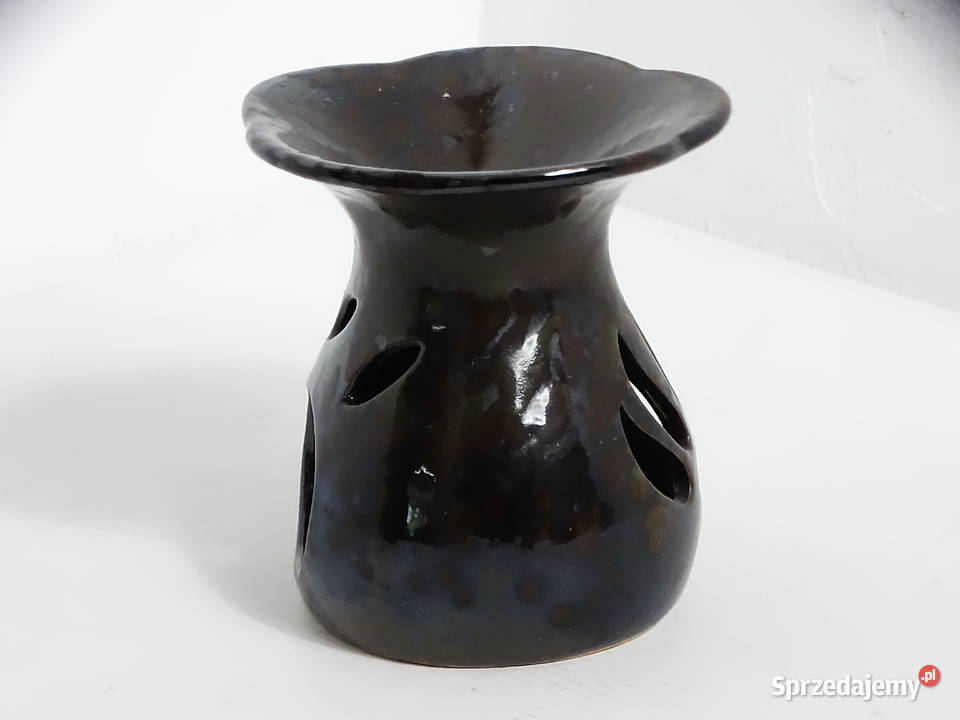 Elegancki Kominek Ceramiczny Efekt Petrol lubelskie Biłgoraj